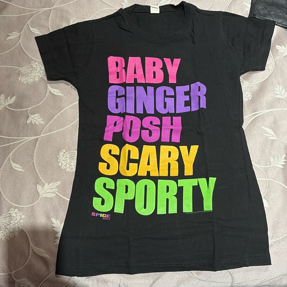 Spice girl concert tshirt